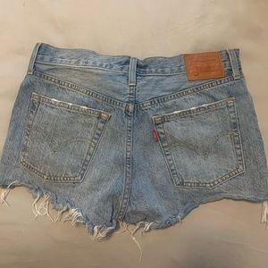 Levi denim cutoffs